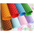 Printed HEARTS flowers Polka Dots Felt Fabric - 30cm x 30cm per sheet - different colors 27 pcs/lot