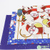 Printed Christmas Felt Fabric Polyester Soft Nonwoven Cloth Sewing Craft Scrapbooking Fieltro Feutrine 4Pcs 19*29CM