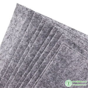 CMCYILING Gray Felt Fabric For Needlework Scrapbooking  Bag Crafts 1 mm Thickness Polyester Cloth Felts Sheet  30*30cm