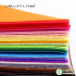 CMCYILING 40 Pcs/lot 20cm*30cm Felt Fabric 1 mm Thickness Polyester Cloth For Needlework DIY Sewing Dolls Crafts Felt Sheet