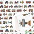 50*145cm Wings Aircraft Super Planes Polyester Or 100% Pure Cotton Material Patchwork Sewing Fabrics Quilt Needlework DIY Cloth