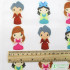 50*145cm Cartoon Princess 100% Pure Cotton Polyester Cotton Material Patchwork Sewing Fabrics Quilt Needlework DIY Cloth