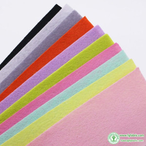 Felt Fabric For Scrapbooking  Needlework Diy Sew Craft  Polyester Nonwoven Cloth 20x30cm  10 Pcs