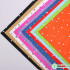 Printed sky STARS Christmas snowflake Felt Fabric - 30cm x 30cm per sheet - 10 colors/lot