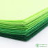 Green Series Felt Sheet For Sewing DIY Craft,Non-Woven Fabric, Polyester Cloth  20 Pcs/Lot  20*30CM
