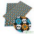 50*145cm 100% Pure Cotton Ghost Skeleton Polyester Cotton Material Patchwork Sewing Quilting Fabrics Quilt Needlework DIY Cloth