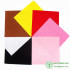 Nonwoven polyester /acrylic 3MM thickness felt fabric DIY Handmade Needlework Non-Woven fabric  15*15cm 15pcs/lot
