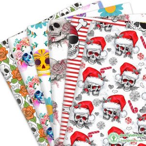 50*145cm 100% Pure Cotton Ghost Skeleton Polyester Cotton Material Patchwork Sewing Quilting Fabrics Quilt Needlework DIY Cloth