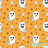 Happy Halloween Patchwork Printed Cartoon Cotton Fabric For Tissue Sewing Quilting Fabrics Needlework Material DIY Handmade
