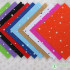 Printed sky STARS Christmas snowflake Felt Fabric - 30cm x 30cm per sheet - 10 colors/lot