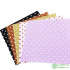 Patchwork Dot Printed Felt Fabric For Scrapbooking Sewing Dolls Craft 1mm Thickness Polyester Cloth Felts Sheet 10 Pcs/lot