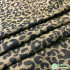 New Leopard Pattern Jacquard Handmade Fashion Dress Shoes Bag Fashion Retro Fabric