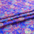 100*75cm Satin Sewing Dress Fabric Per Meter DIY Handwork Needlework Material Flower Pattern