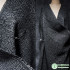 Jacquard Fabric Black Blended Autumn Winter Coat Clothing Designer Cloth Apparel Diy Sewing Polyester Cotton Material