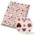 90*140cm Cats and Dogs Cartoon Patterns Polyester Cotton Fabric Pet Clothes Fabric Doll Dress Sewing Fabrics for DIY Crafts