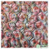 Pink Three-Dimensional Rose Semi-Transparent Yarn DIY Creative Dress Wedding Dress Background Decoration Designer Fabric