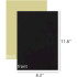 YOUZI 10pcs A4 Self-adhesive Sheet Multi-color Felt Velvet Flock Fabric Lining Soft Smooth Contact Jewelry Craft