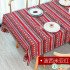 Cotton and Linen Fabric Ethnic Style Printing Handmade Tablecloth Sofa Cover Clothing Cloth Fabric for Sewing