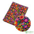 Mexico Style Theme Printed Flowers Pattern Twill Fabric for Patchwork Quilting Fabrics Of Pets And Dolls