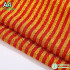 NEW Christmas Glitter Fabric Red Green Stripe Polyester Fabric Clothing Accessories for Xmas Tablecloth Pillowcase Snowman Scarf