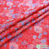 100*75cm Satin Sewing Dress Fabric Per Meter DIY Handwork Needlework Material Flower Pattern