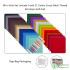 Colored Craft Felt, Felt Fabric Sheets, Soft And Stiff For Choice 15x15cm 40Pcs Pack for Art   DIY Project