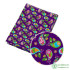 Mexico Style Theme Printed Flowers Pattern Twill Fabric for Patchwork Quilting Fabrics Of Pets And Dolls