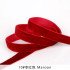 10Mm White Black Velvet Ribbon Lace fabric For Sewing Decoration DIY Bowknot Christmas Ribbon Party Decorations  JA120