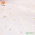 1 Yard  Mesh Fabric Nude Orange Polyester Net For Wedding Decor DIY Dress Sewing Material