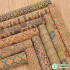 Retro Patchwork A4 Printed Soft Cork Fabric For DIY Garment Bag Needlework Handmade Craft DIY Supplies