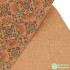 Vintage Printed Soft Cork A4 Fabric For Garment Bags Wallet Making Sewing Handmade Craft DIY Supplies Materials