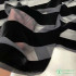 Wide Striped Real Velvet Mulberry Silk Hollow Gold Velvet Etched-out Velvet Fabric Non-Inverted Velvet Dress Cheongsam Fabric