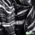 Jacquard Fabric Double-sided Black White Texture Clothing Designe Cloth Apparel for Diy Sewing Cotton Polyester Material