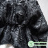 Jacquard Fabric Embossed  Texture Designer Clothing Wholesale Cloth Apparel Diy Sewing Pure Polyester Material