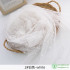 2 Yards 100% Polyester Flower Flocking Tulle Mesh Fabric Bridal Veil Children's Clothing Cloth Doll Skirt DIY Materials TJ5103