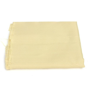 200g Fabric Woven Aramid Fiber Cloth Plain 100cm/39.4'' Width Yellow