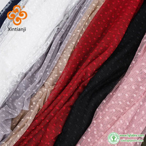 Fashionable Mesh Lace Fabric Jacquard Tulle Fabric Wedding Fabric For Sewing Dress And Girl‘s Tulle Skirt 45X150cm/Pcs TJ1931