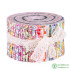 Dailylike 36pcs /roll Jelly Roll Strips Fabric For Patchwork Needlework Cotton Sewing Quilting Printed Fabric Doll Cloth 6x100cm