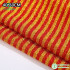 NEW Christmas Glitter Fabric Red Green Stripe Polyester Fabric Clothing Accessories for Xmas Tablecloth Pillowcase Snowman Scarf