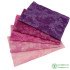 5 PCs/Set Tie-Dye Print Patchwork Cotton Fabric 20x20cm Children Rainbow Fabric Diy Cloth Handmade Bag Making Sheets Accessories