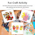 Colored Craft Felt, Felt Fabric Sheets, Soft And Stiff For Choice 15x15cm 40Pcs Pack for Art   DIY Project
