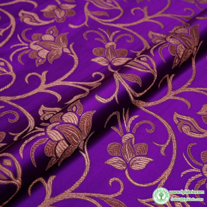 Brocade flower fabric cloth material for clothing DIY handmade sewe fabric 50*75cm