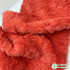 Embossed Microfiber 100% Polyester Fabric Artificial Rabbit Faux Fur Fleece Fabric For Cotton Doll Hair Plush Toy 25x45cm
