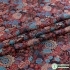 100*75cm Satin Sewing Dress Fabric Per Meter DIY Handwork Needlework Material Flower Pattern