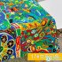 Cotton and Linen Fabric Ethnic Style Printing Handmade Tablecloth Sofa Cover Clothing Cloth Fabric for Sewing