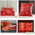 100*75cm Brocade Sewing Imitation Silk Fabrics Flower Fabric for Needlework Satin Material for DIY Dress/Bag