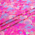 100*75cm Satin Sewing Dress Fabric Per Meter DIY Handwork Needlework Material Flower Pattern
