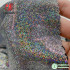 150cm*50/100cm Glitter Laser Polyester Fabric Iridescent Holographic Wedding Party Background Doll Clothing Decor Material DIY
