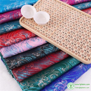 Brocade Fabric Satin Fabric Beauty Fabrics for Sewing Material for Diy Dress