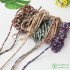 6mm Japanese Style Pet Collar Accessories Floral Pu Core-Spun Rope For Handmade Necklace And Bracelet DIY Supplies 5m TJ2299-1